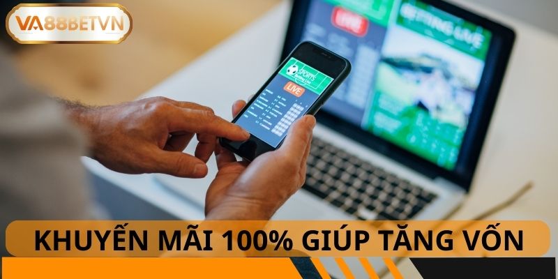 Bạn sẽ nhận được 100% số tiền nạp khi nạp lần đầu